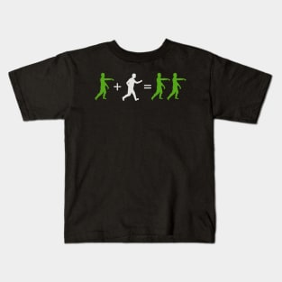 Zombie Mathematics Kids T-Shirt